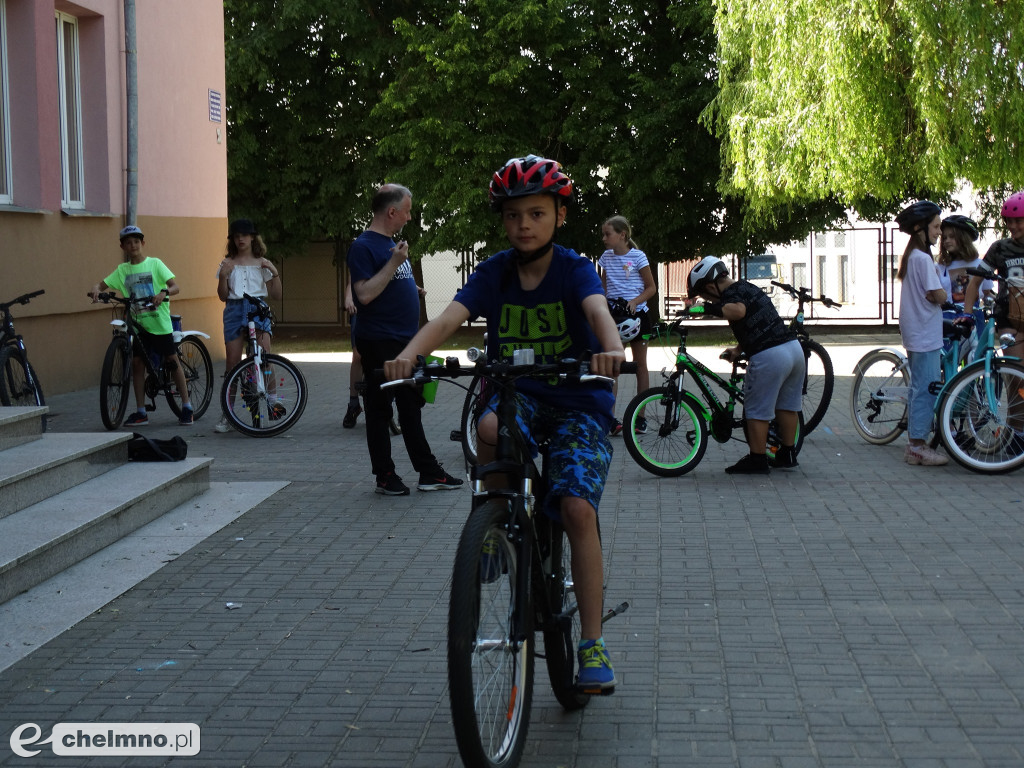 Egzamin na kartę rowerową w Czwórce