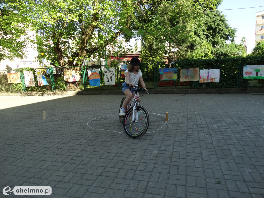 Egzamin na kartę rowerową w Czwórce