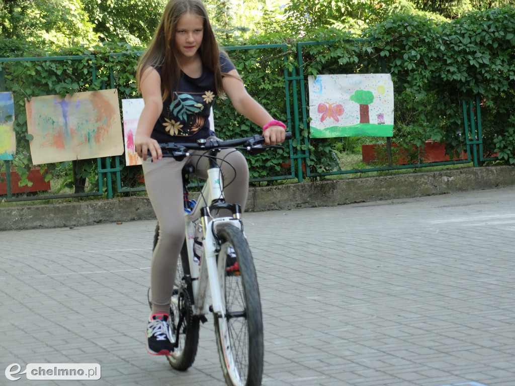 Egzamin na kartę rowerową w Czwórce