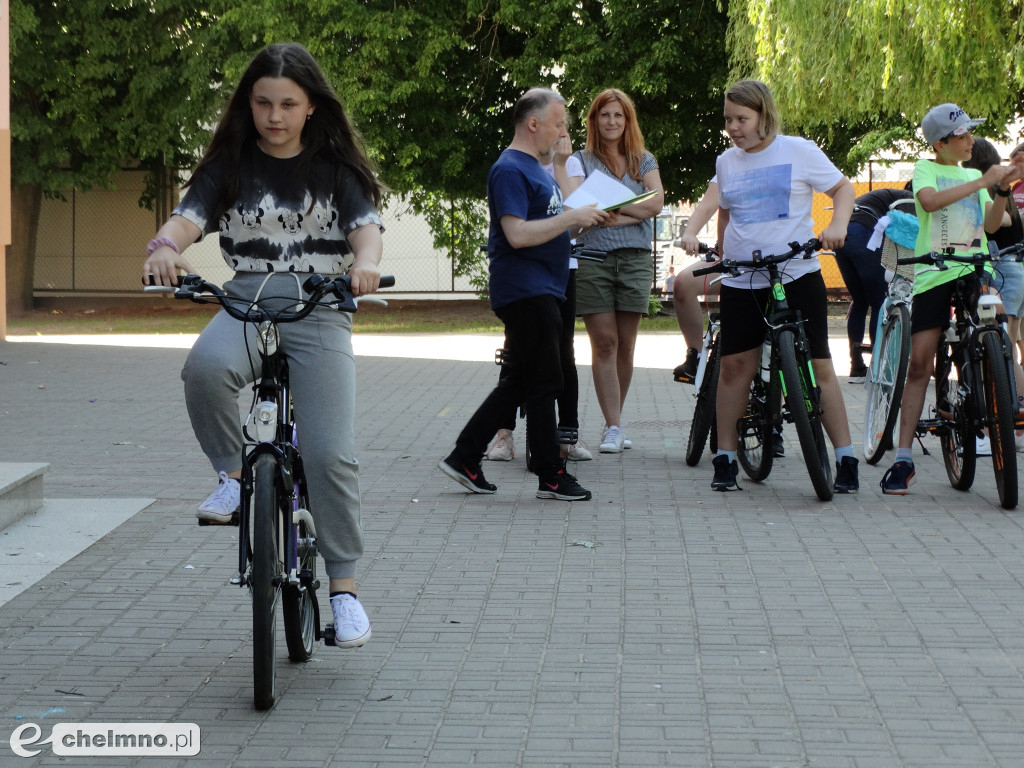 Egzamin na kartę rowerową w Czwórce