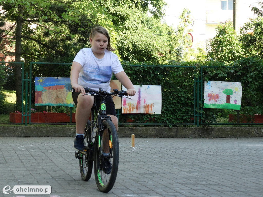 Egzamin na kartę rowerową w Czwórce