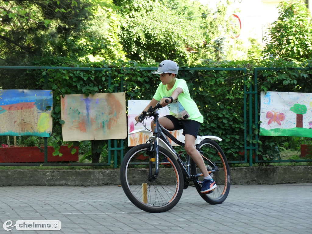 Egzamin na kartę rowerową w Czwórce