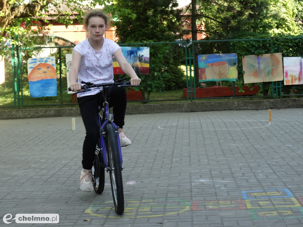 Egzamin na kartę rowerową w Czwórce