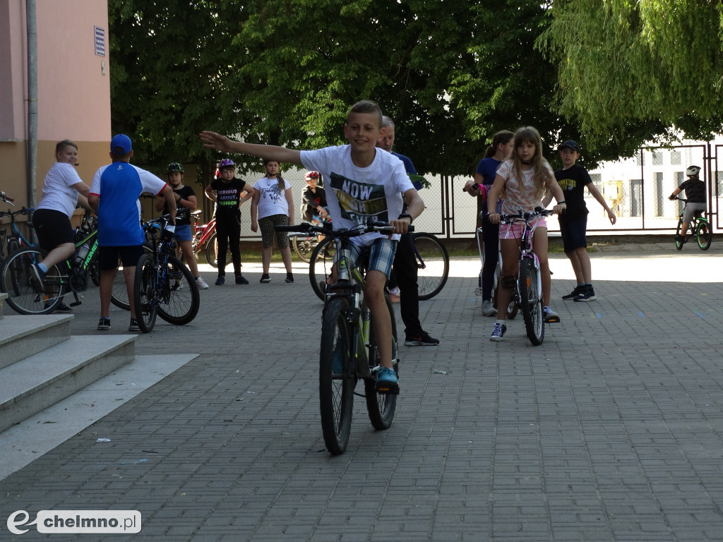 Egzamin na kartę rowerową w Czwórce