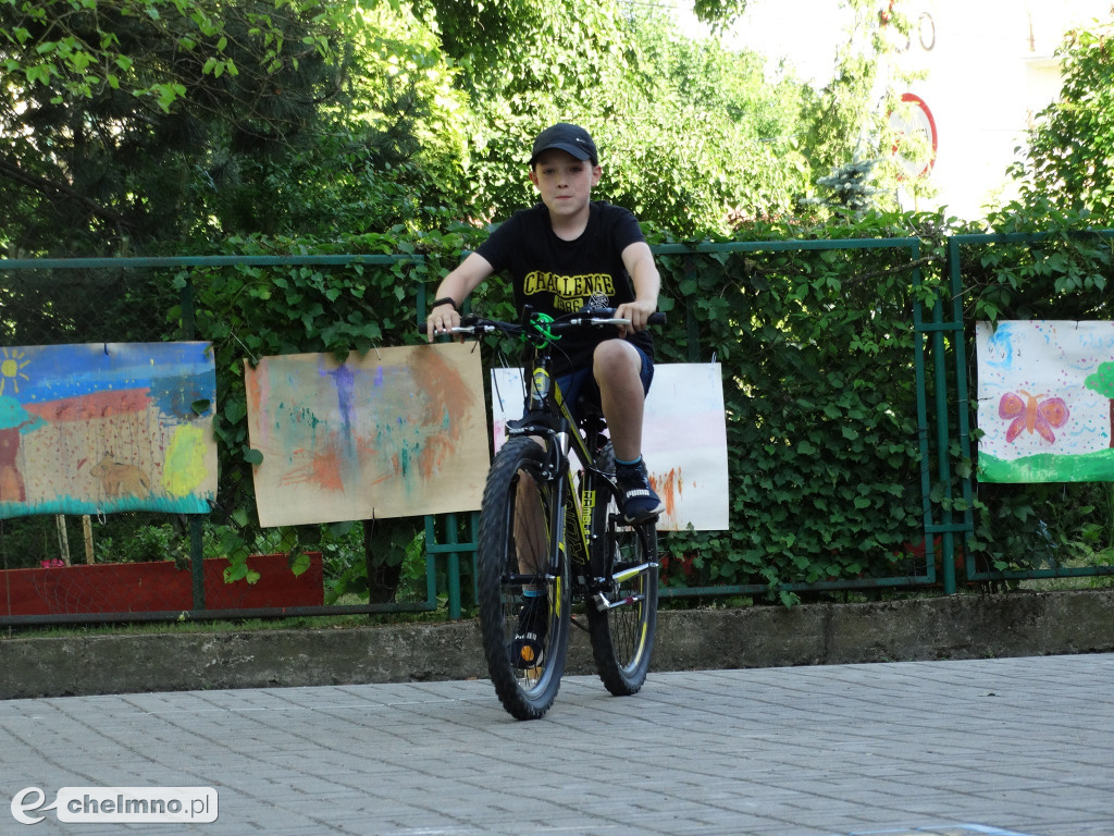 Egzamin na kartę rowerową w Czwórce