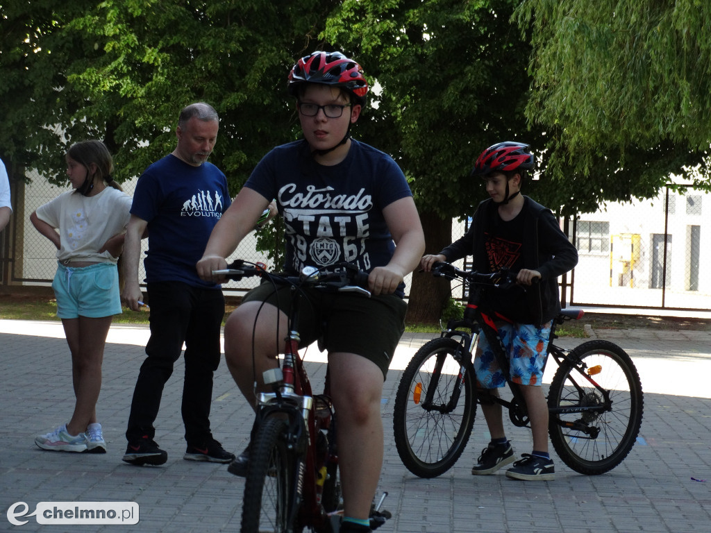 Egzamin na kartę rowerową w Czwórce