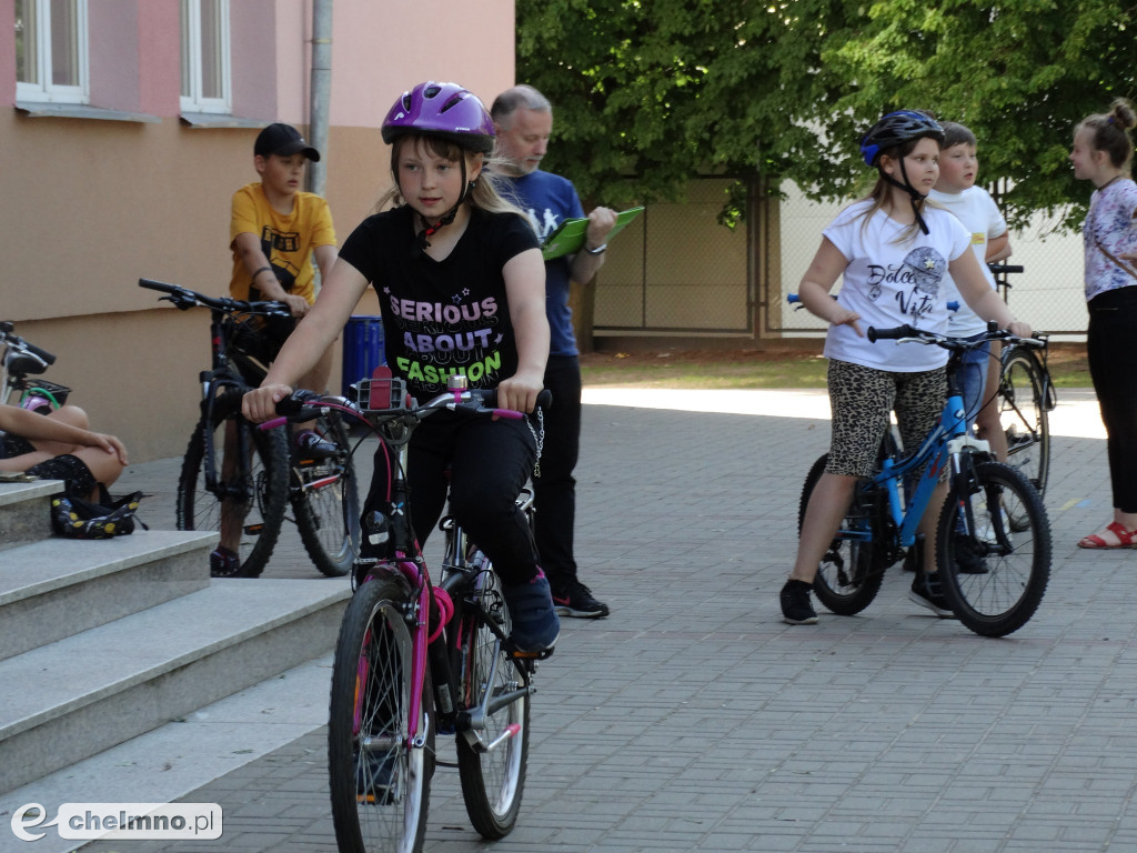 Egzamin na kartę rowerową w Czwórce