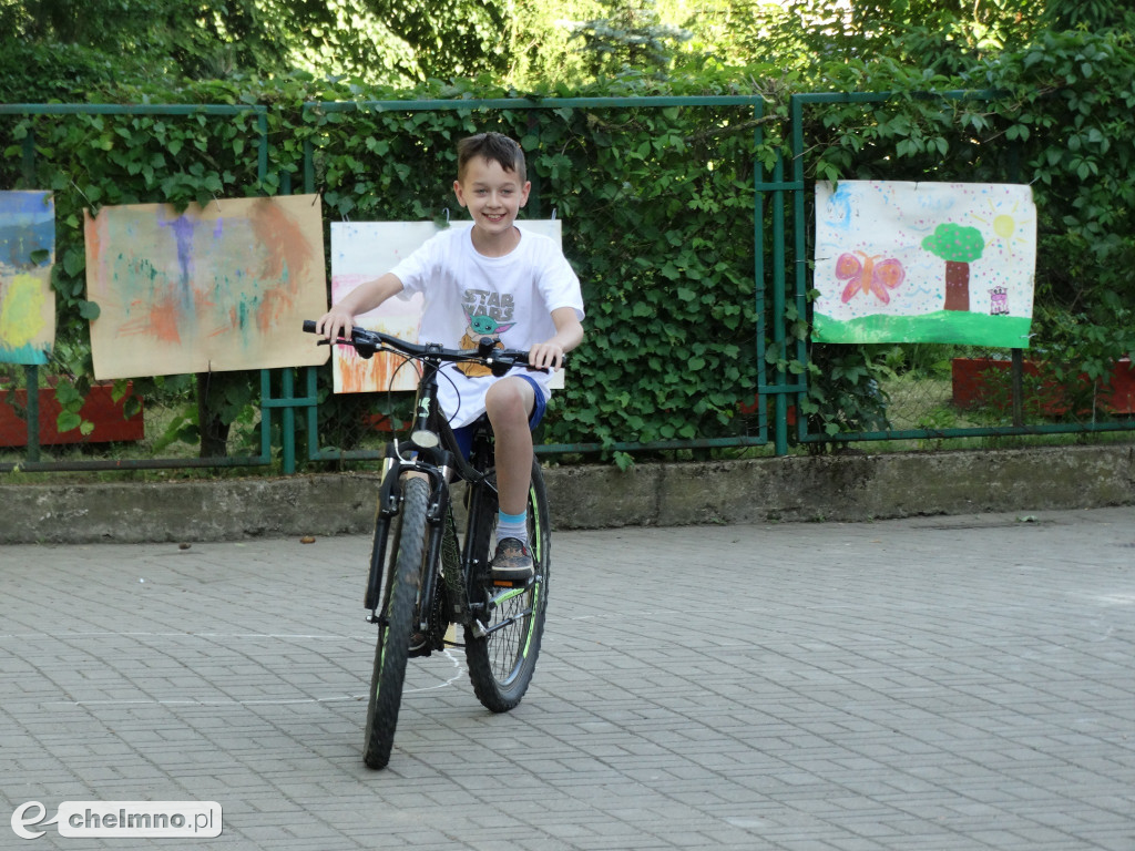 Egzamin na kartę rowerową w Czwórce