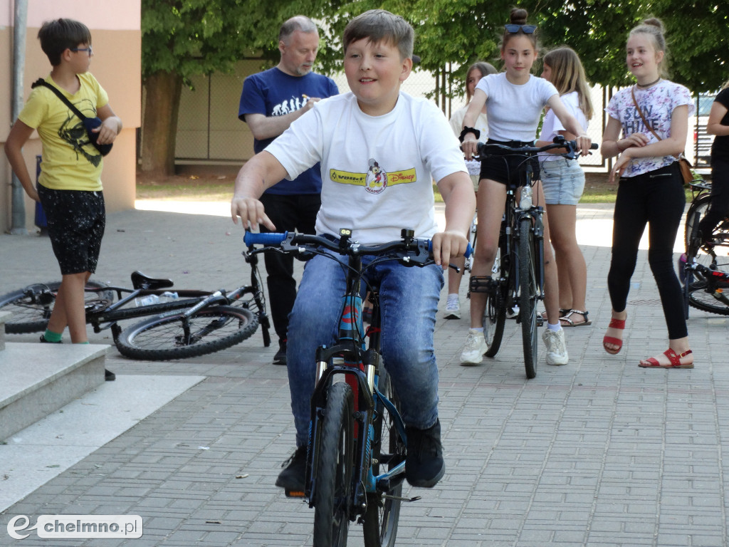 Egzamin na kartę rowerową w Czwórce