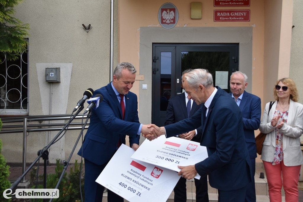 Wsparcie dla gminy Kijewo Królewskie