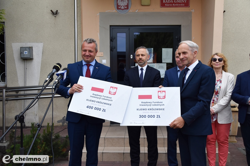 Wsparcie dla gminy Kijewo Królewskie