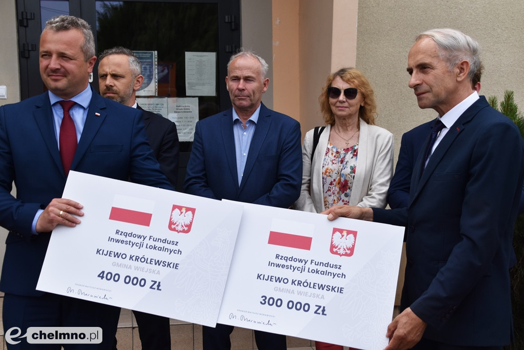 Wsparcie dla gminy Kijewo Królewskie