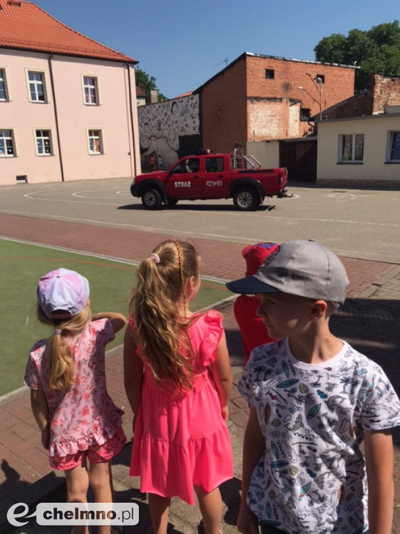 Wizyta Policji i Straży Pożarnej w Miejskim Przedszkolu