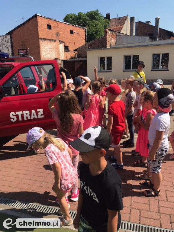 Wizyta Policji i Straży Pożarnej w Miejskim Przedszkolu