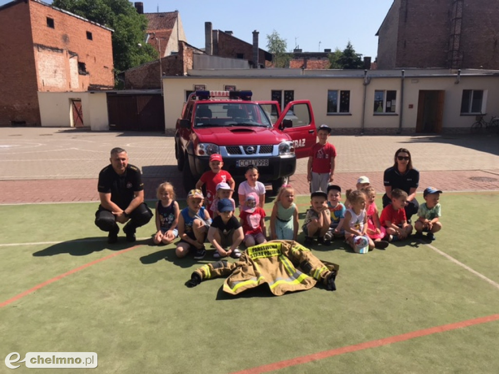 Wizyta Policji i Straży Pożarnej w Miejskim Przedszkolu