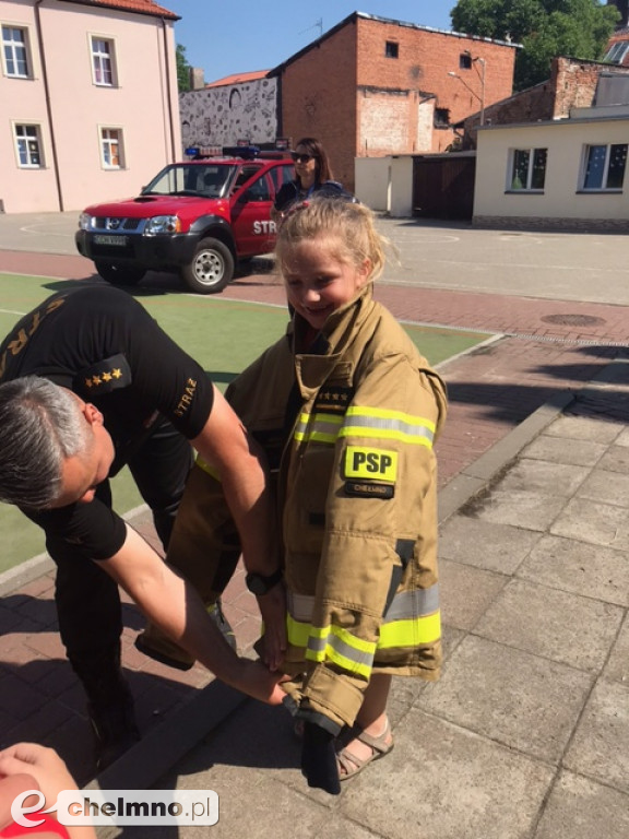 Wizyta Policji i Straży Pożarnej w Miejskim Przedszkolu