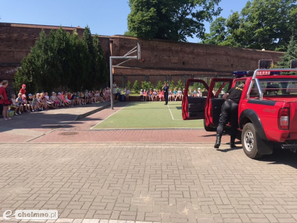 Wizyta Policji i Straży Pożarnej w Miejskim Przedszkolu