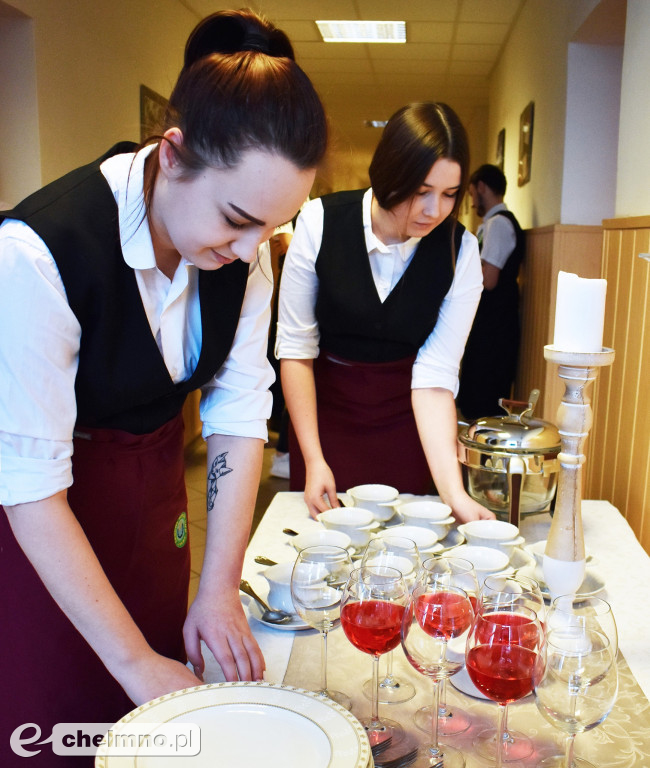 Zajęcia praktyczne w technikum hotelarstwa