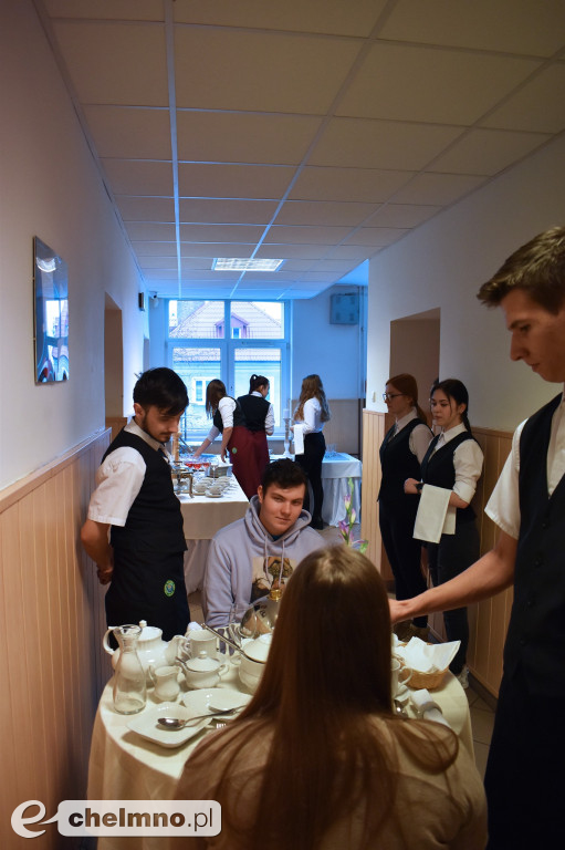 Zajęcia praktyczne w technikum hotelarstwa