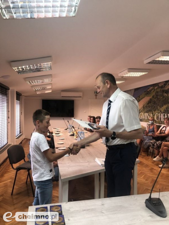 Spotkanie z Prymusami Gminy Chełmno 2020/2021