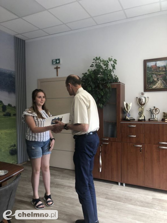 Spotkanie z Prymusami Gminy Chełmno 2020/2021