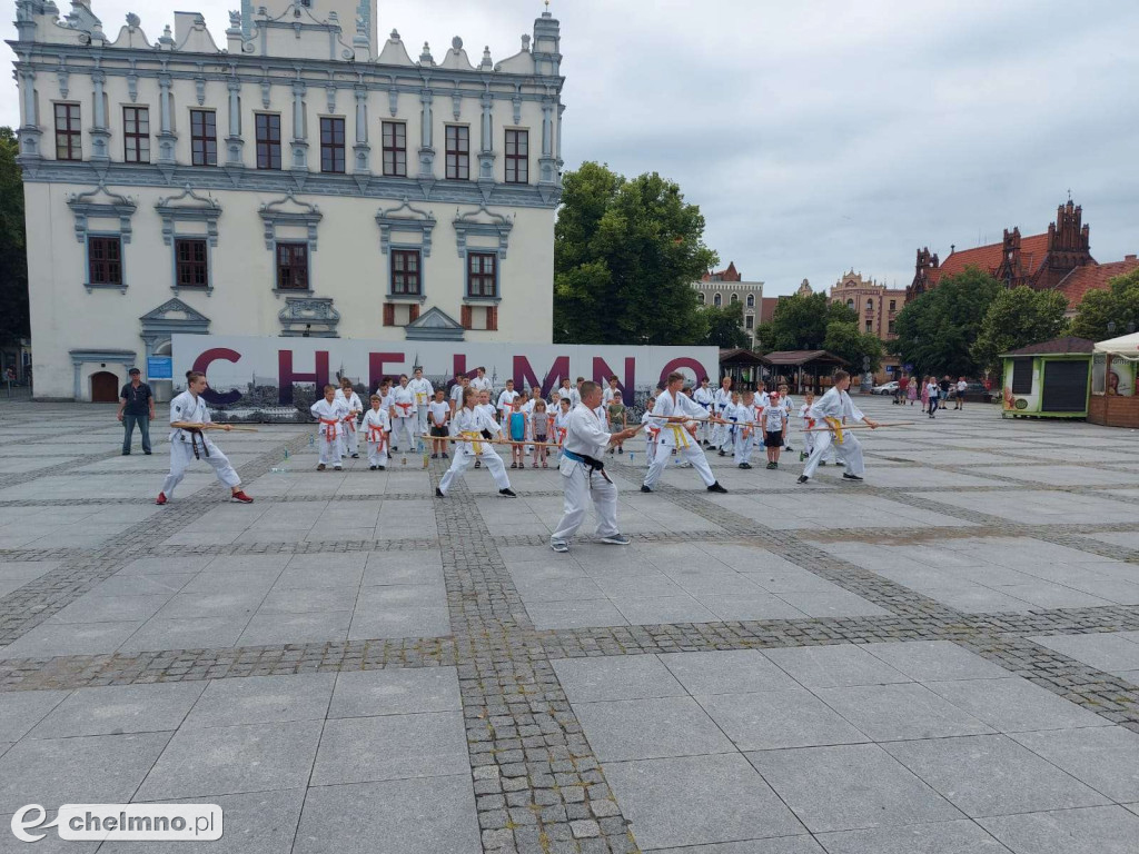 Ostatni trening karateków w sezonie