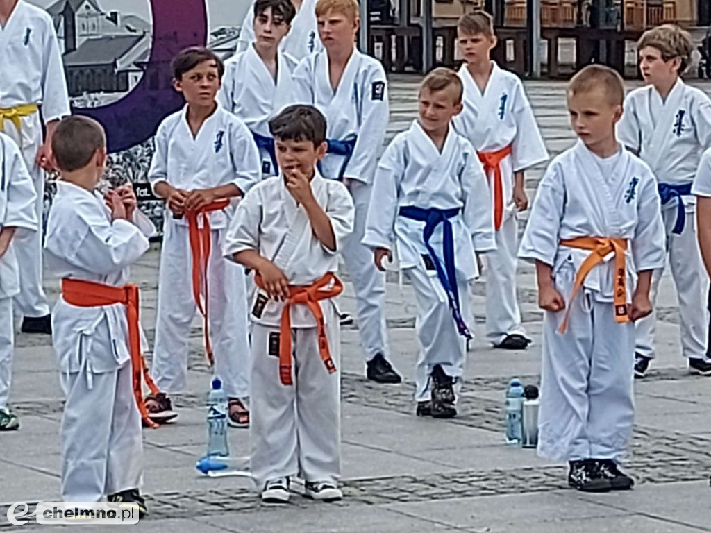 Ostatni trening karateków w sezonie