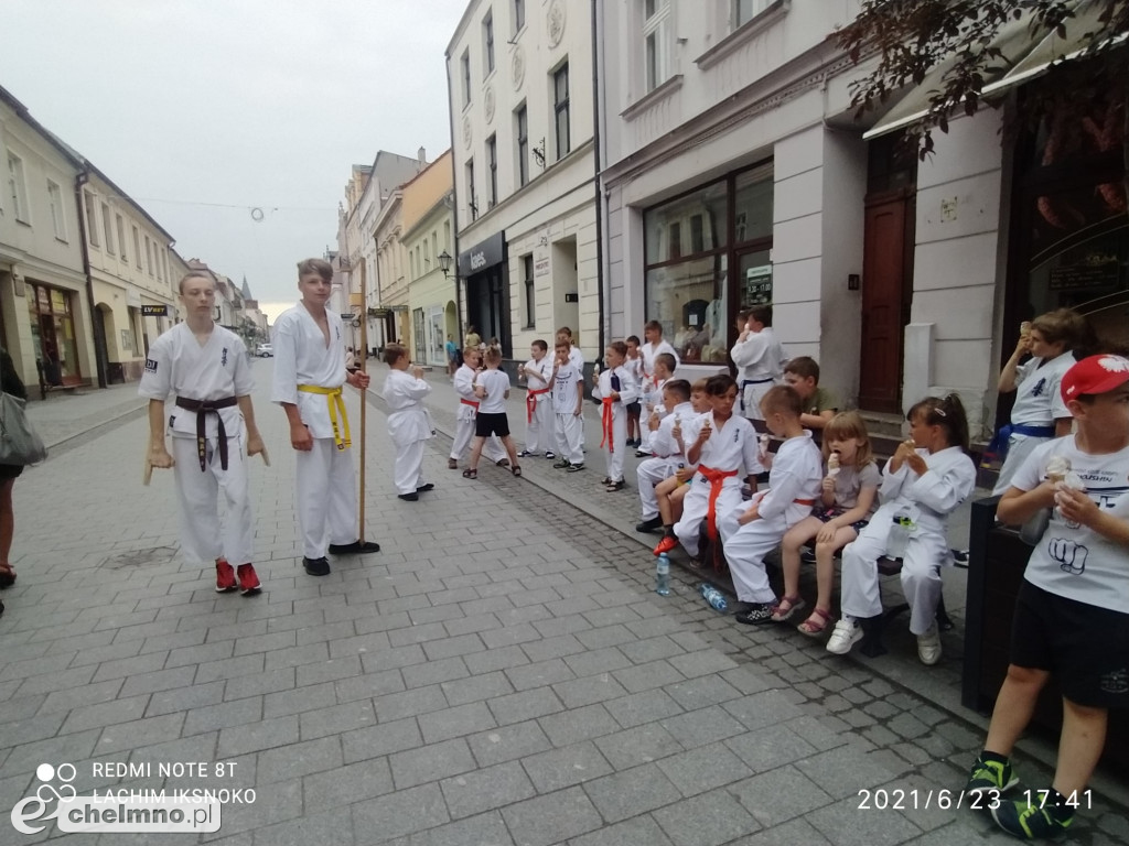 Ostatni trening karateków w sezonie