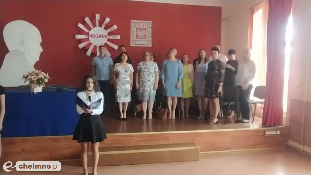 Wczorajsze pożegnanie klas VIII w Dwójce
