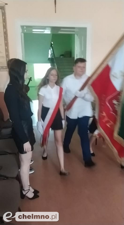 Wczorajsze pożegnanie klas VIII w Dwójce