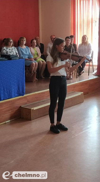 Wczorajsze pożegnanie klas VIII w Dwójce