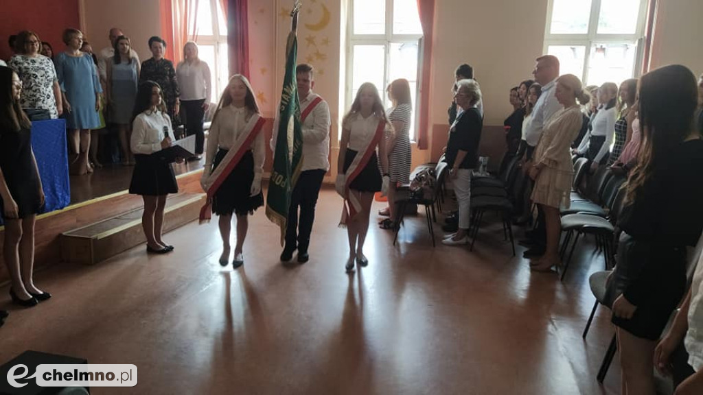 Wczorajsze pożegnanie klas VIII w Dwójce