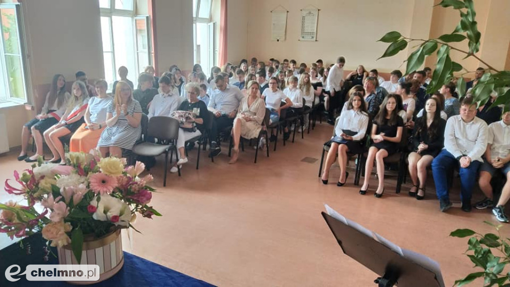 Wczorajsze pożegnanie klas VIII w Dwójce