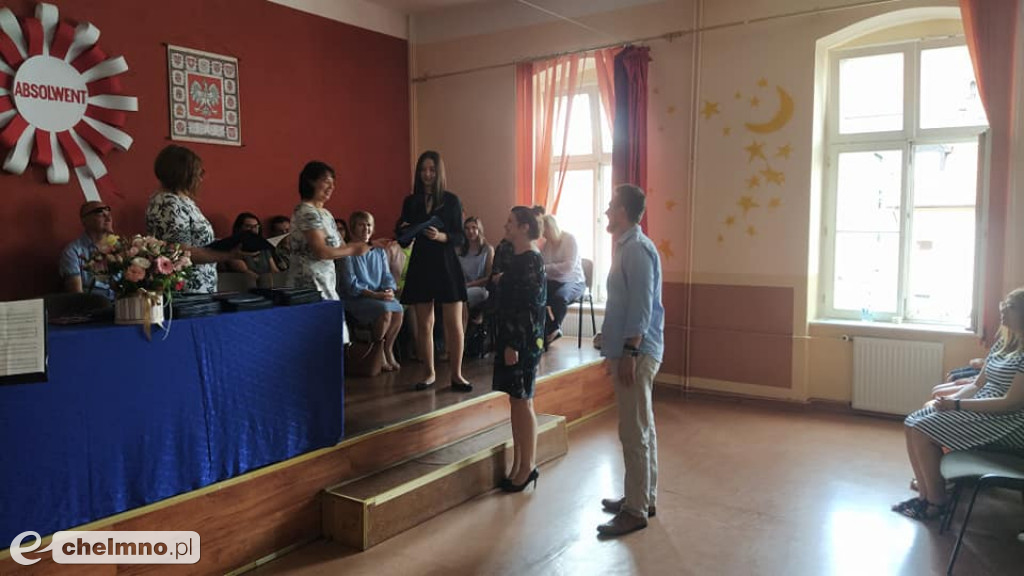 Wczorajsze pożegnanie klas VIII w Dwójce