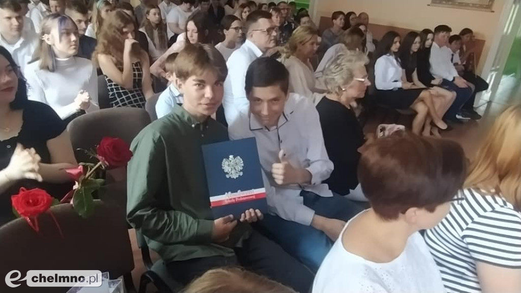 Wczorajsze pożegnanie klas VIII w Dwójce