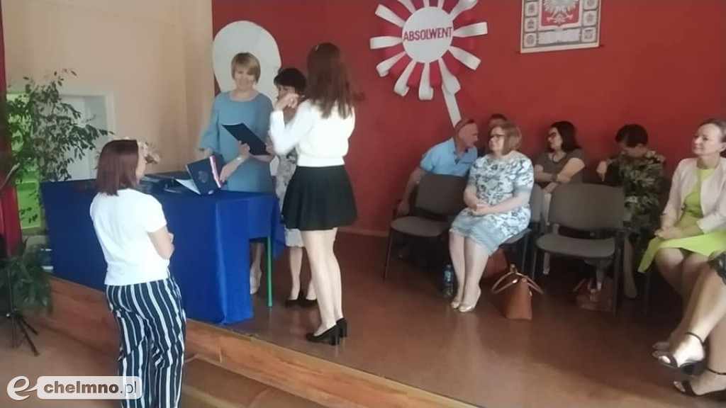 Wczorajsze pożegnanie klas VIII w Dwójce