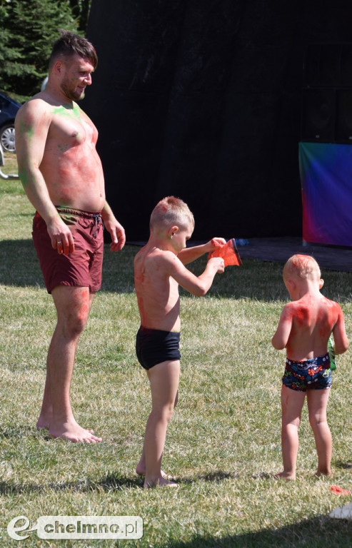 Szaleństwo podczas Festiwalu HOLI