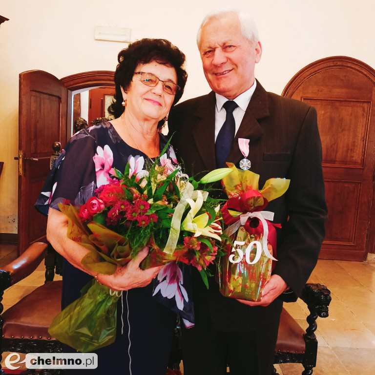 Jubileusz Złotych Godów z medalem Prezydenta