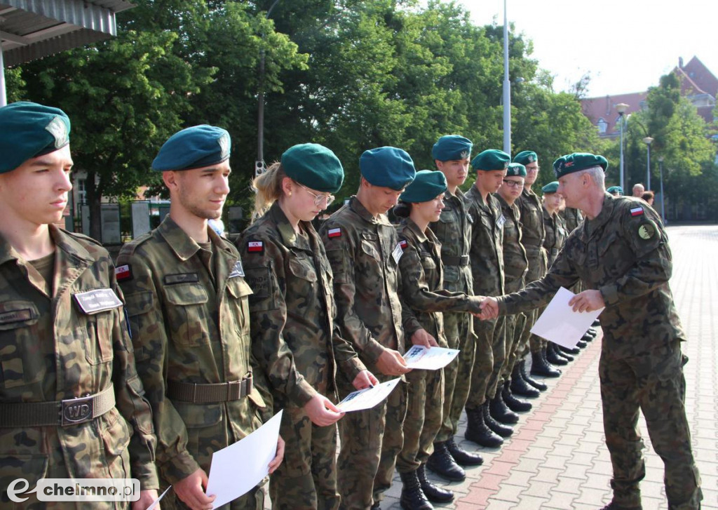Obóz uczniów klas mundurowych w 3BDM