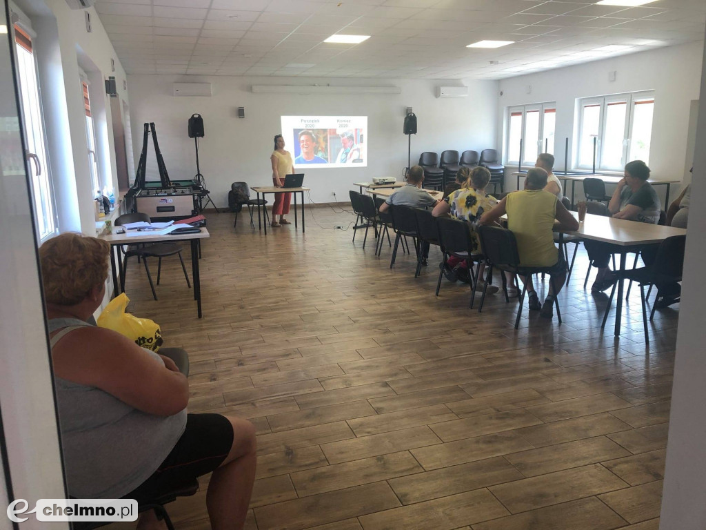 Pierwsze zajęcia w Centrum Aktywności Lokalnej w Klamrach