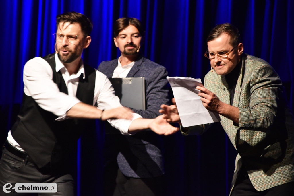 Kabaret Paranienormalni bawił publiczność w chełmińskim kinoteatrze