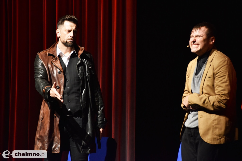Kabaret Paranienormalni bawił publiczność w chełmińskim kinoteatrze