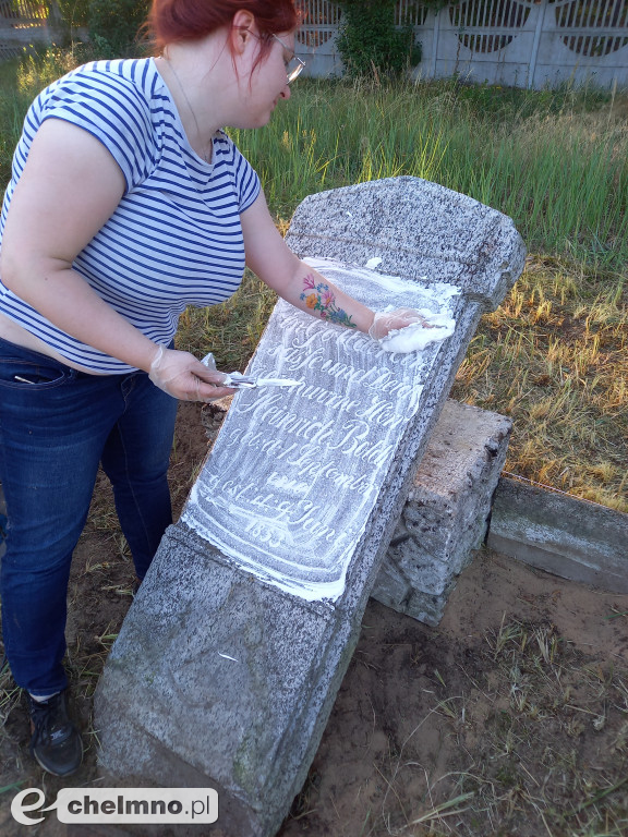 Uprzątnięcie lapidarium cmentarza ewangelickiego w Kolnie