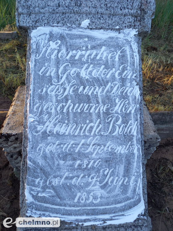 Uprzątnięcie lapidarium cmentarza ewangelickiego w Kolnie