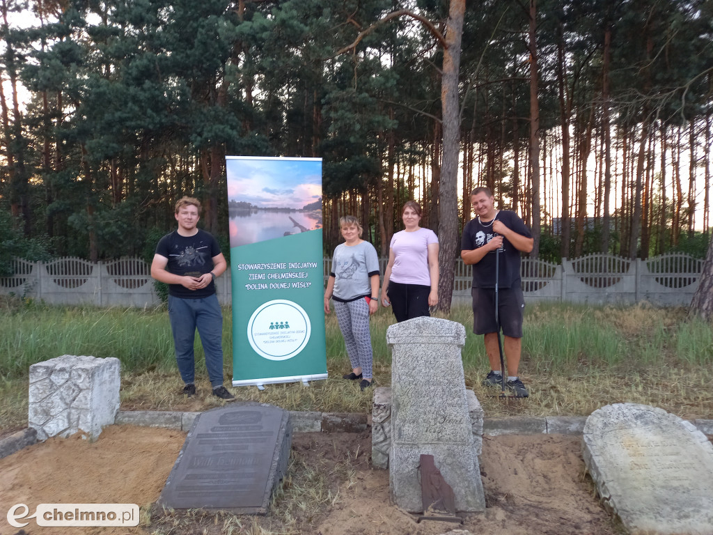 Uprzątnięcie lapidarium cmentarza ewangelickiego w Kolnie