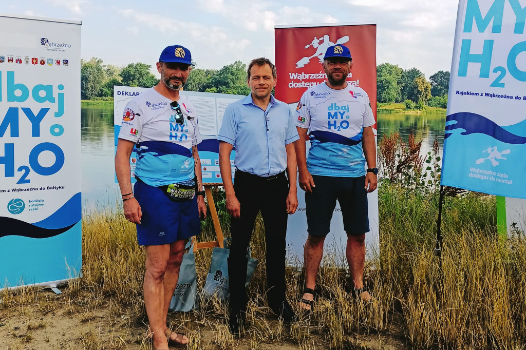 Deklaracja Dbajmy o H2O podpisana dziś na brzegu Wisły