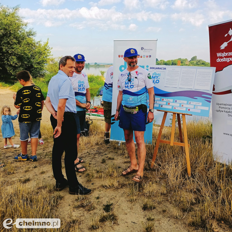 Deklaracja Dbajmy o H2O podpisana dziś na brzegu Wisły
