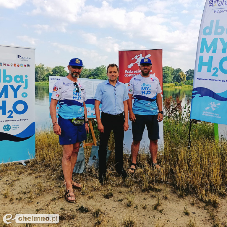 Deklaracja Dbajmy o H2O podpisana dziś na brzegu Wisły