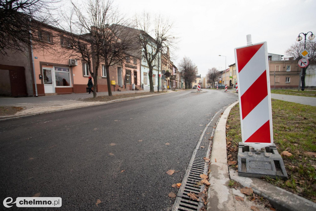 Wojewódzka droga w Pakości teraz równa jak stół