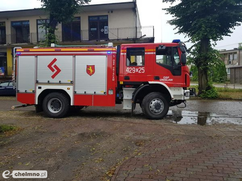 Podsumowanie akcji strażaków po ulewnych deszczach
